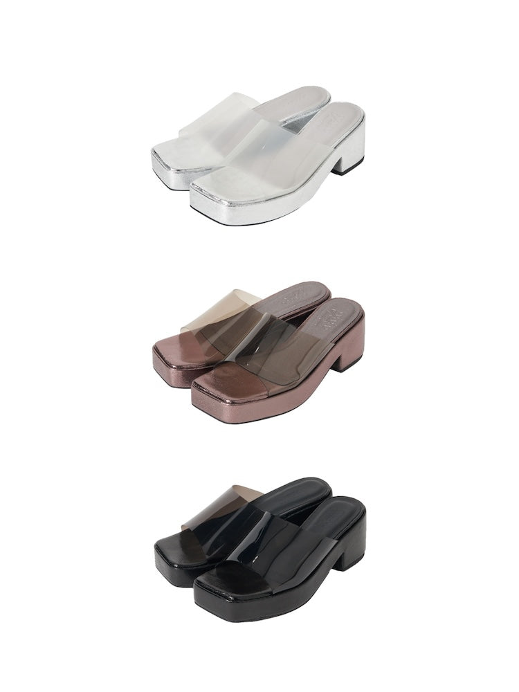 【WEB限定】Clear Sandals