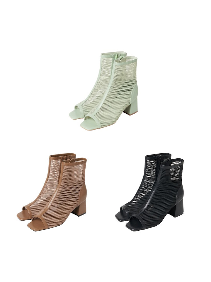 【WEB限定】Mesh Boots Sandals