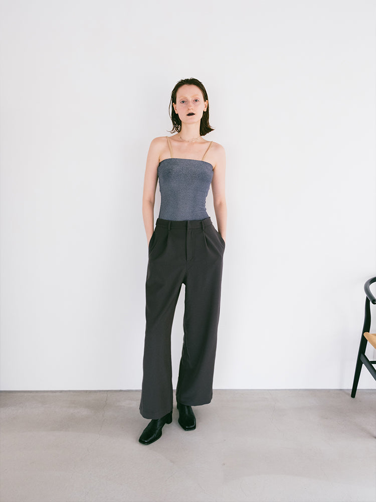 Bi-color Bare Camisole / Navy