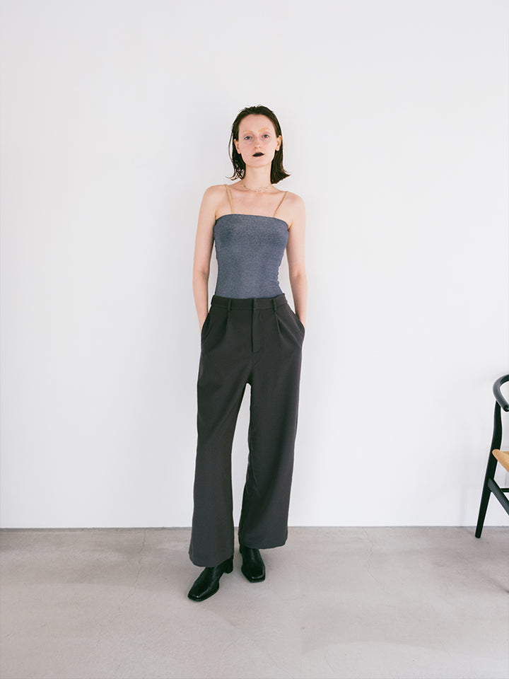 Bi-color Bare Camisole / Navy