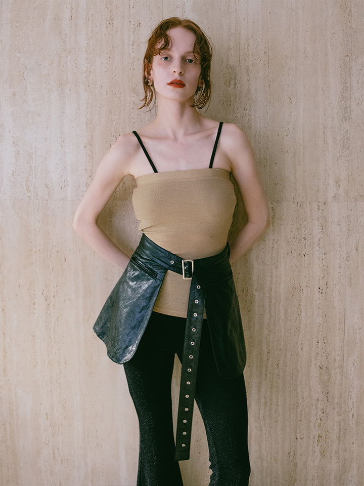Bi-color Bare Camisole / Gold