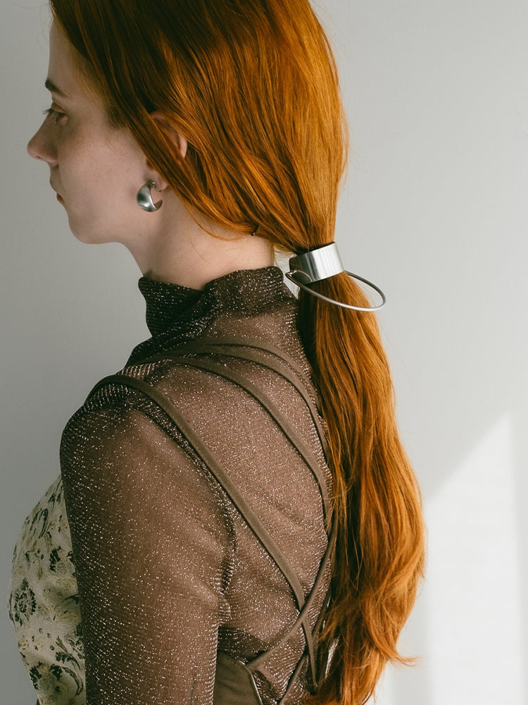sykia Orbit Hair Pierce \"Plate Line\"シルバー sykia Orbit Hair Pierce 