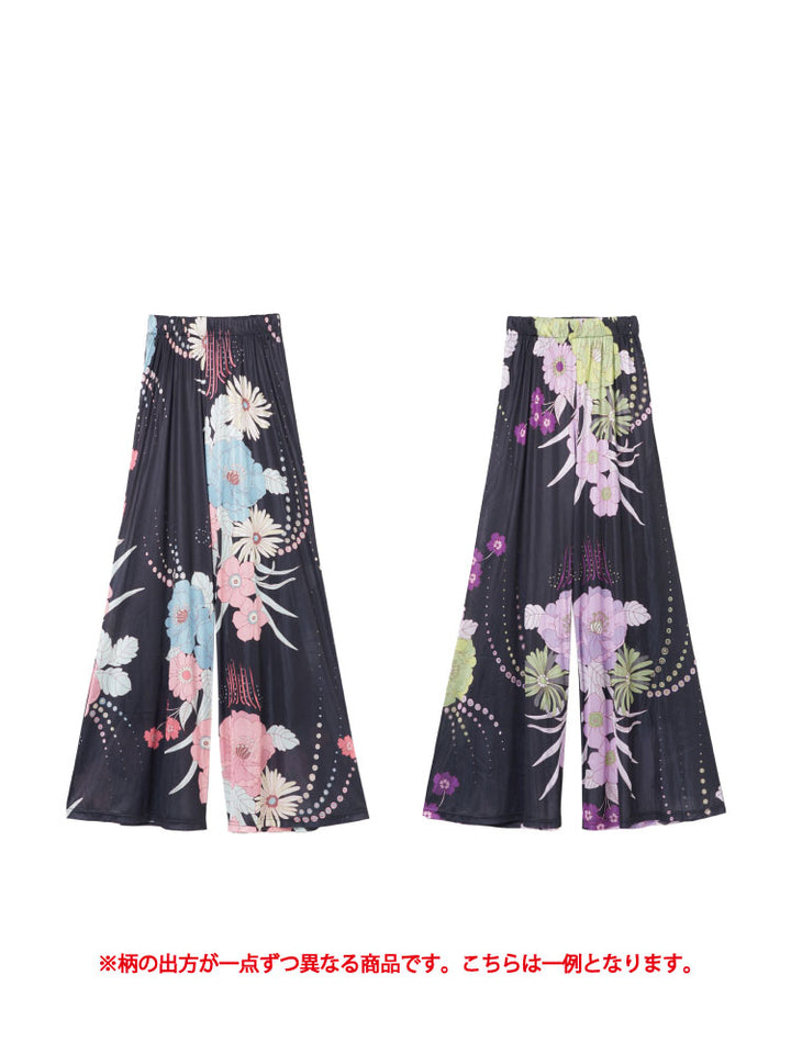 【WEB限定】Flower Pants