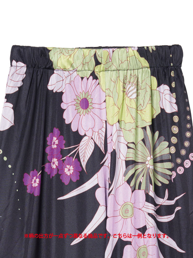 Flower Pants｜花柄リラックスワイドパンツ – MARTE