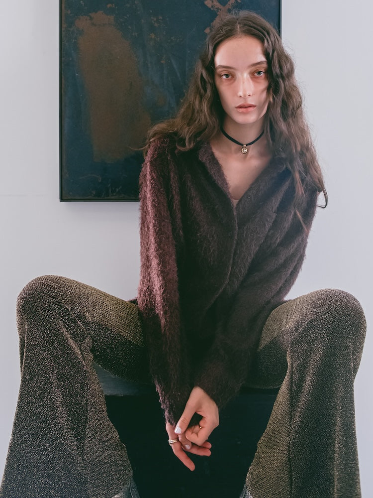 Shaggy Over Shirt｜シャギー素材シャツ – MARTE