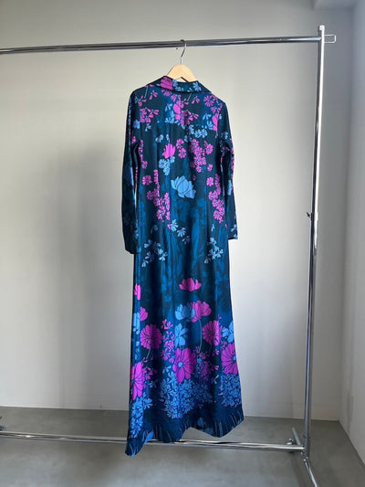 70s Fastener Flower Dress