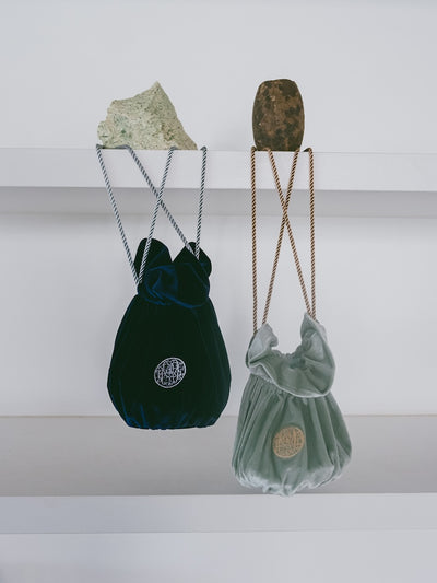 MARTE x DIDION Velour Drawstring Bag