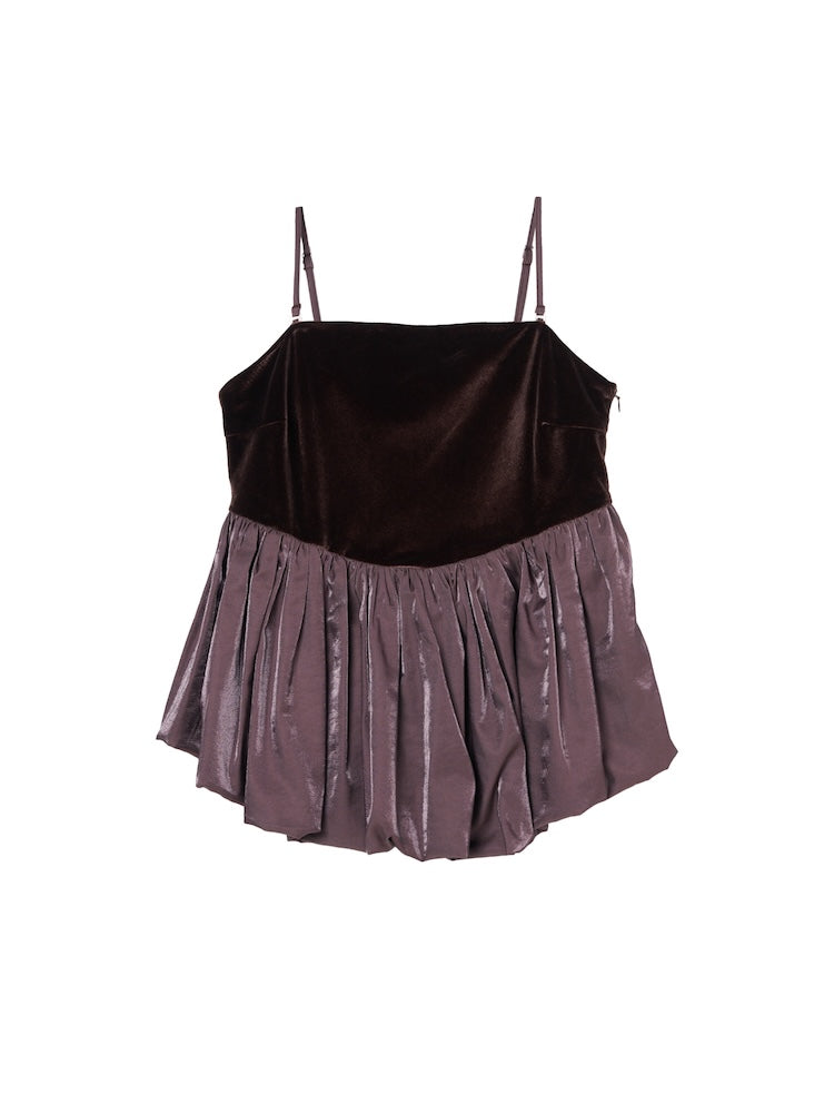 Peplum Balloon Camisole