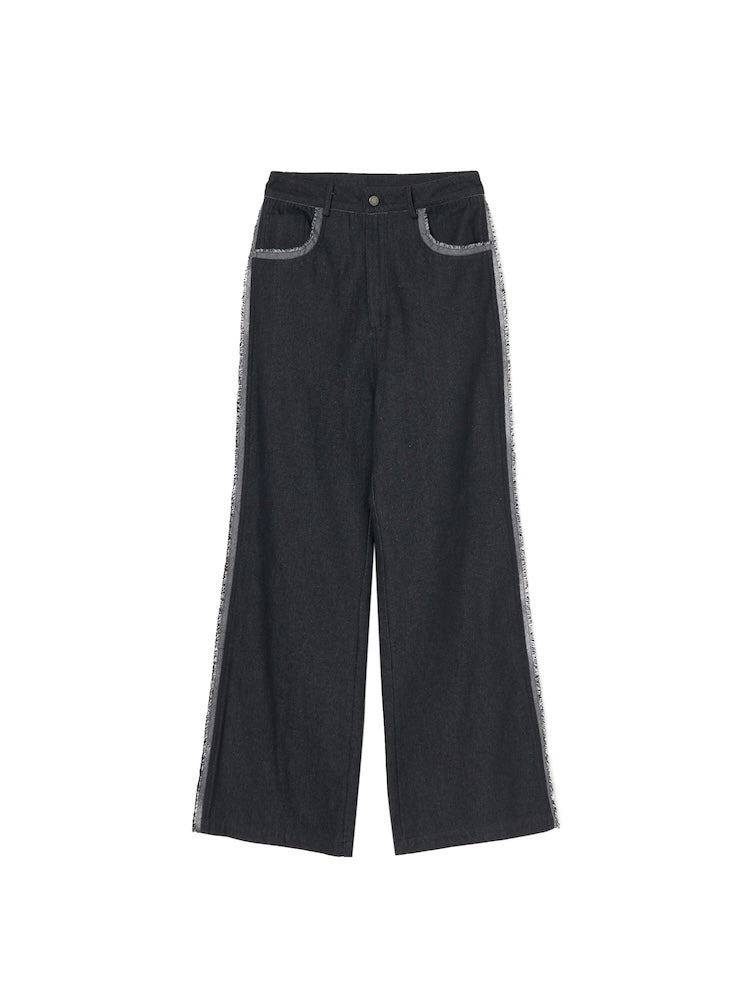 Fringe Design Denim｜デニムパンツ – MARTE