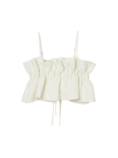 Multiway Knit Bustier / White