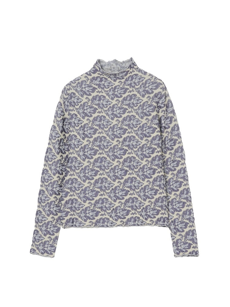 ニット セーター Leaf Jacquard Knit/リーフジャガードニット レディース sahara ニット セーター Leaf Jacquard Knit/リーフジャガード