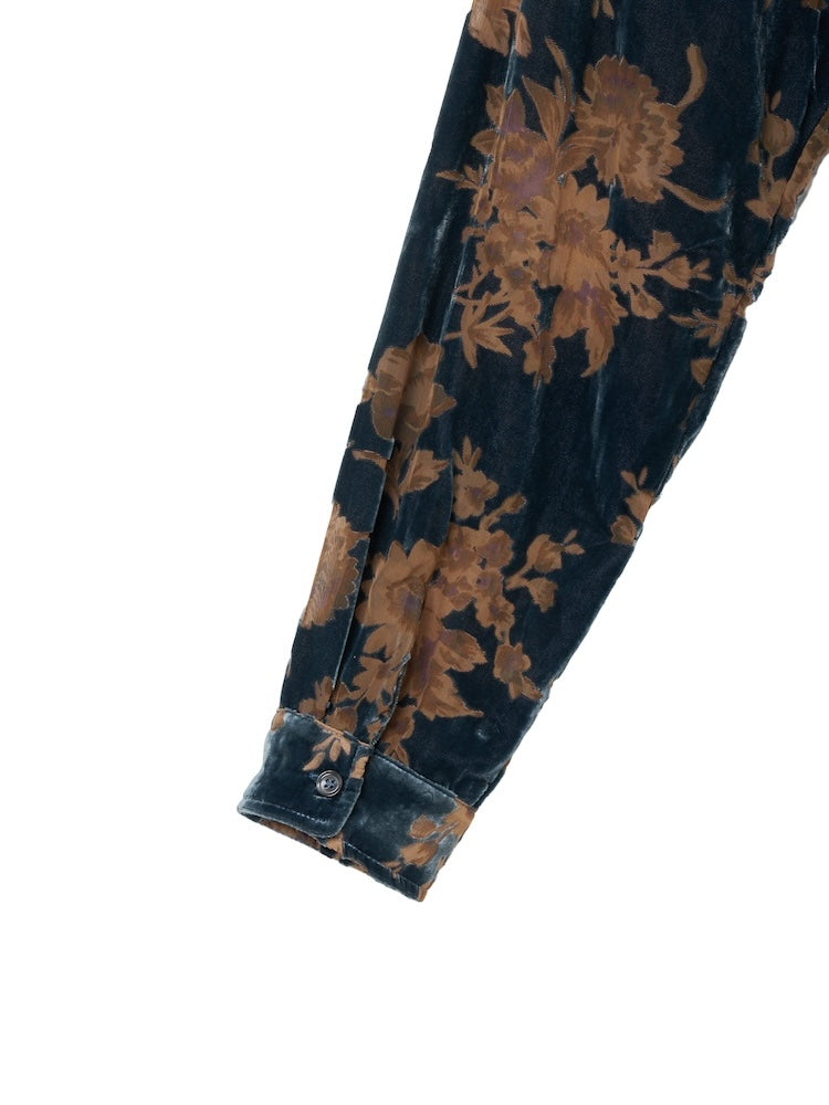 Velvet Over Shirt｜ベロアオーバーサイズシャツ – MARTE
