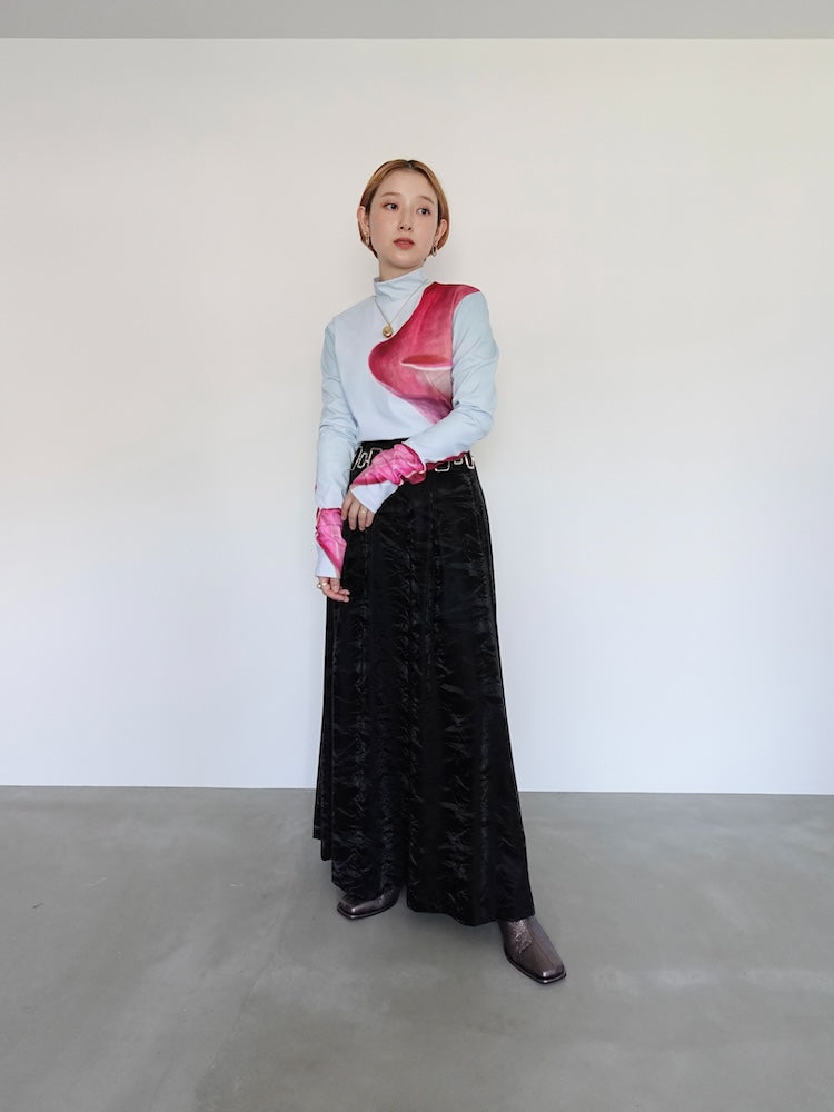 Flower Graphic Top｜グラフィックハイネックトップス – MARTE