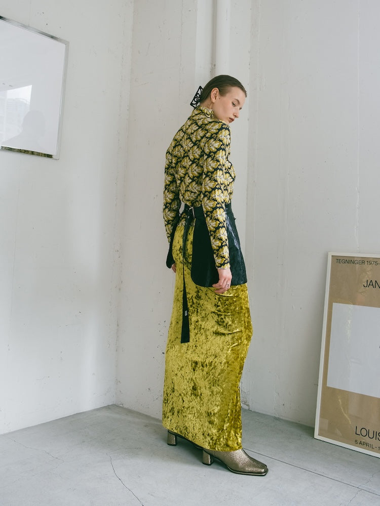 Leaf Jacquard Knit｜暖かなインナーニット – MARTE
