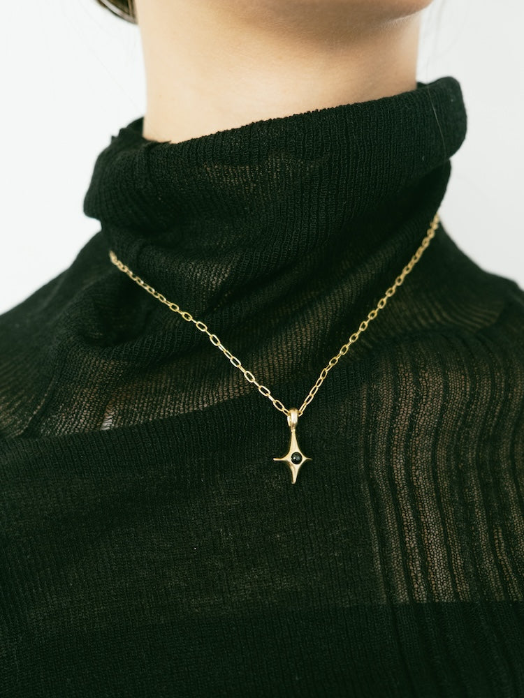 Spark Star Necklace｜天然石の星型ネックレス – MARTE