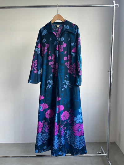 70s Fastener Flower Dress