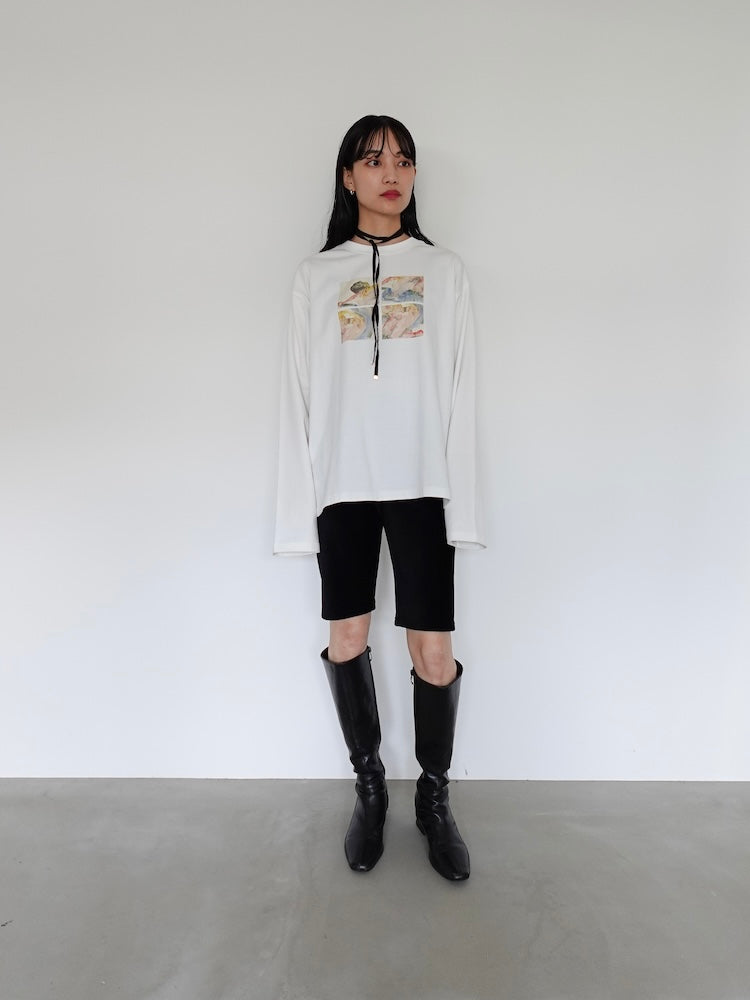 Graphic Long Tee｜グラフィックロングTシャツ – MARTE