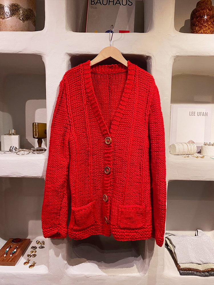 Low Gauge Knit Cardigan