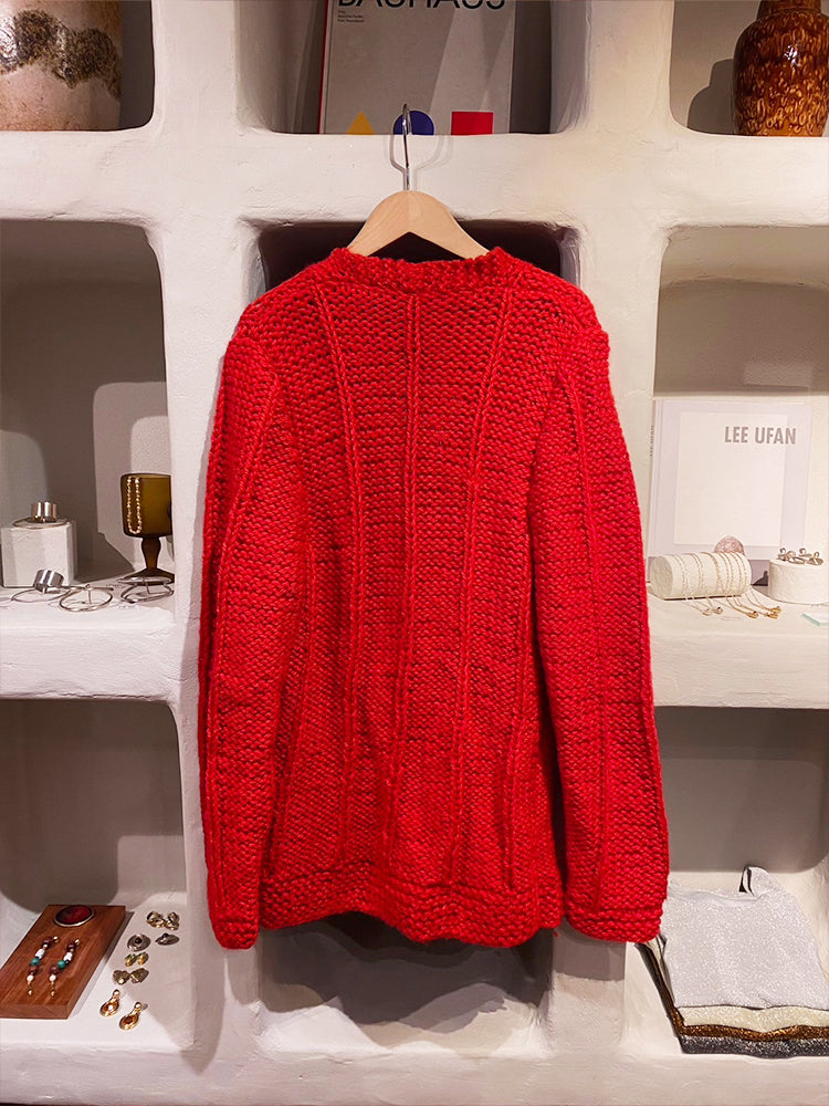 Low Gauge Knit Cardigan