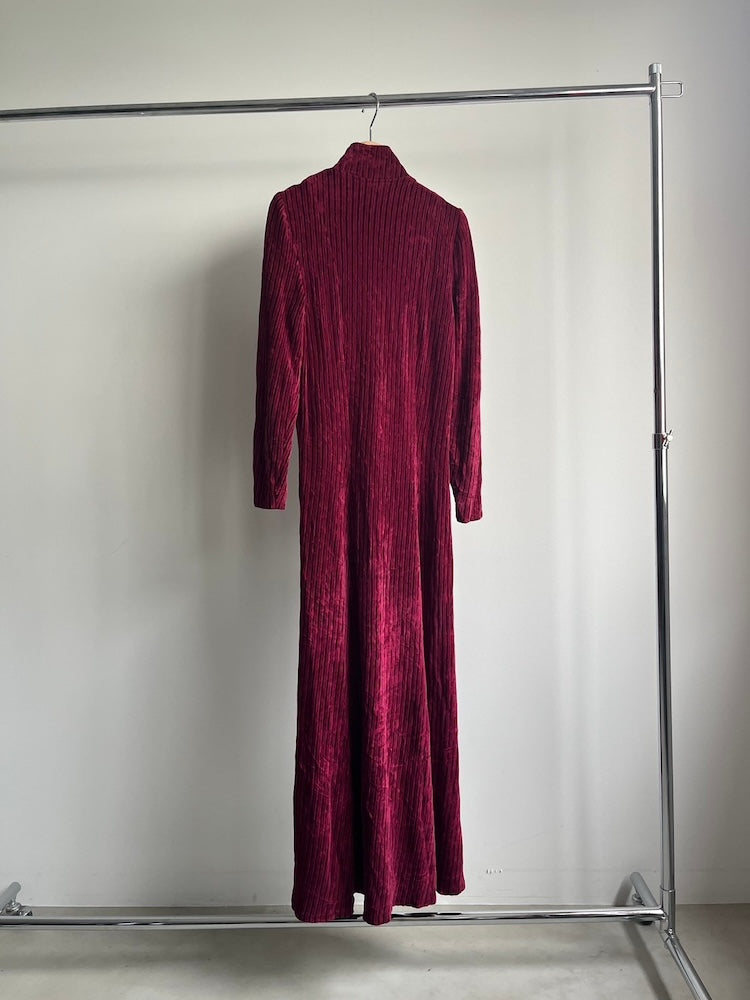 70s Vintage Corduroy Dress