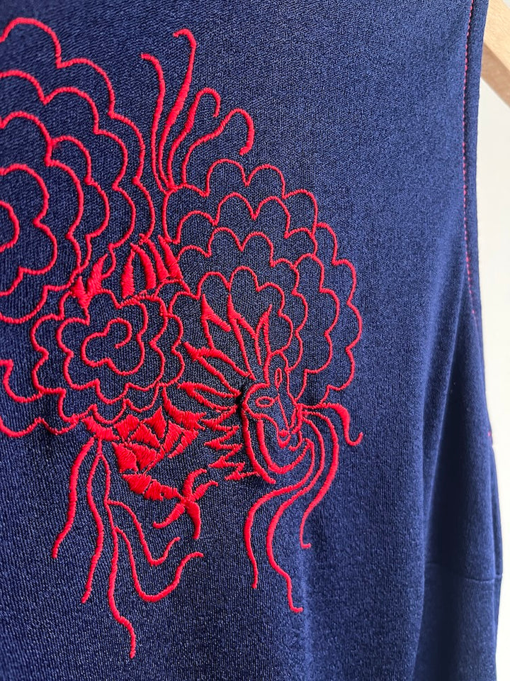 Dragon Embroidery Dress