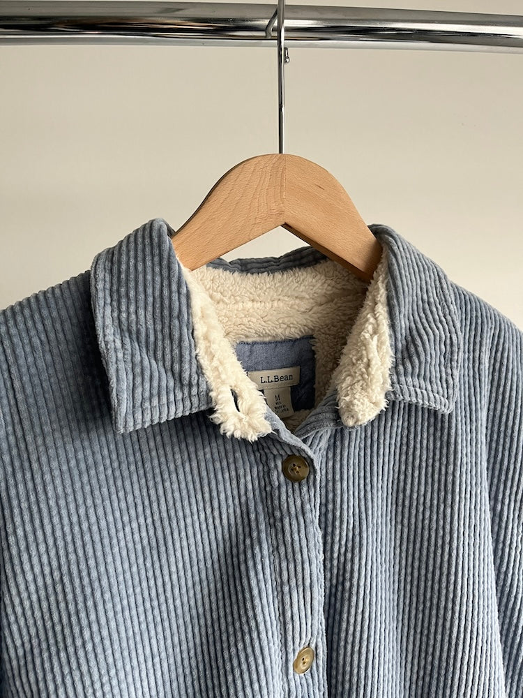 90s Boa Corduroy Shirt Jacket