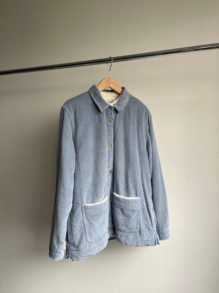 90s Boa Corduroy Shirt Jacket