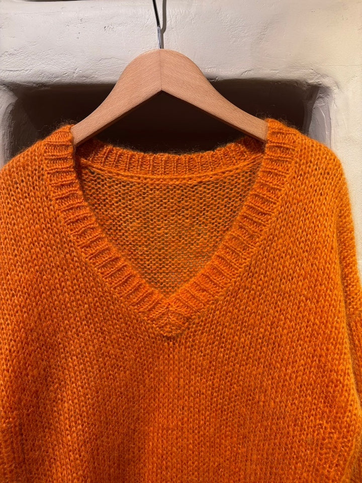 Vneck Over Size Knit