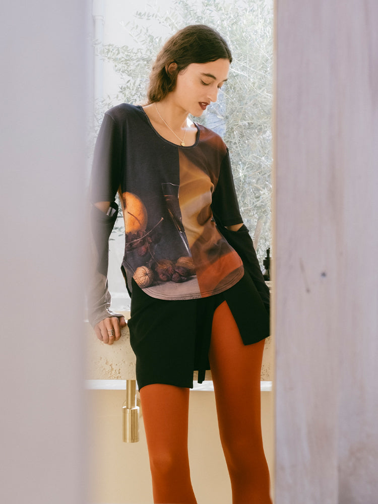 モデル身長：175cm / カラー：01 Citrus