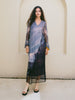Nature Print Layered Dress