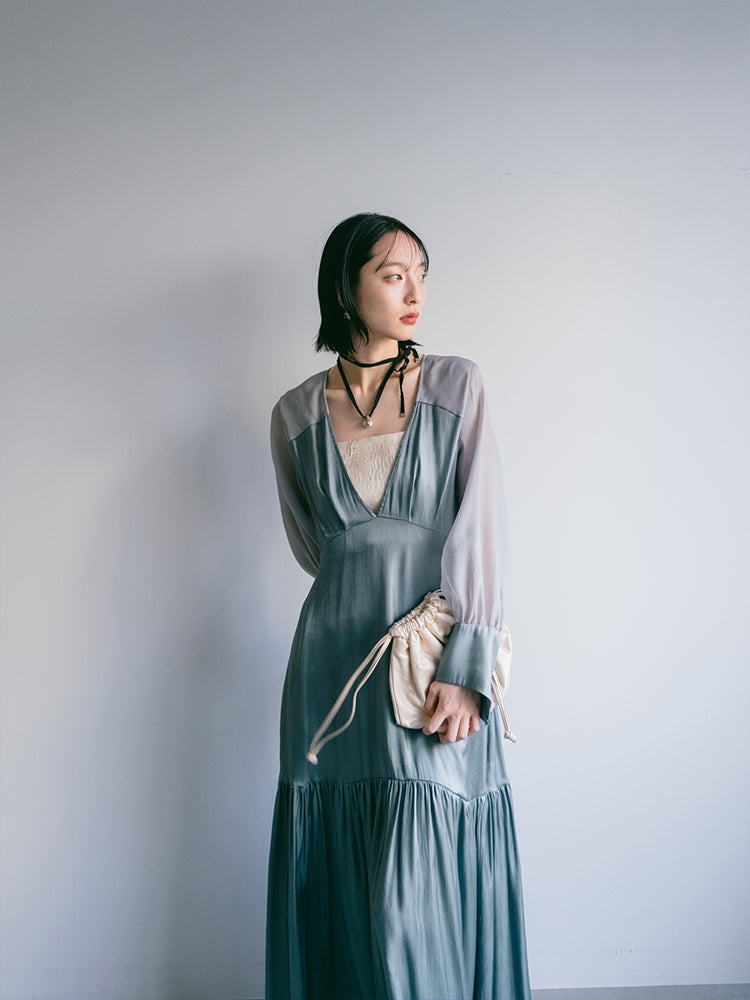 Polarized Tiered Dress｜ティアードドレス – MARTE