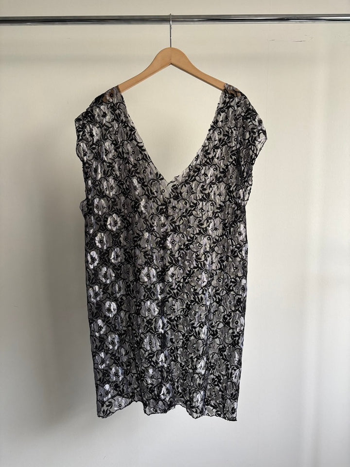 Sleeveless Tulle Tunic