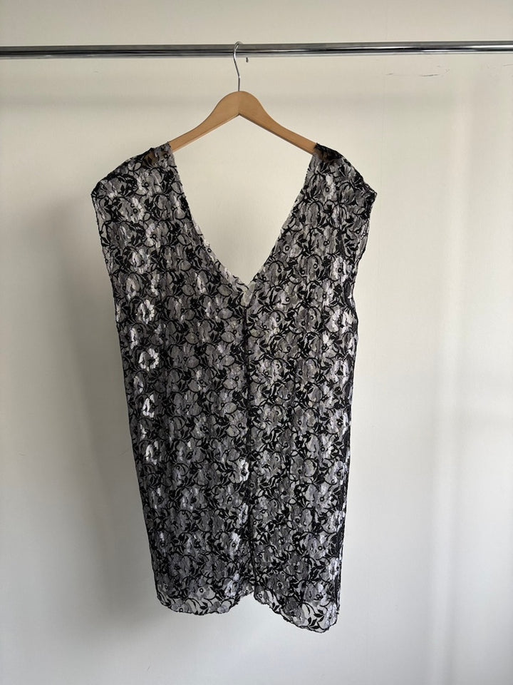 Sleeveless Tulle Tunic