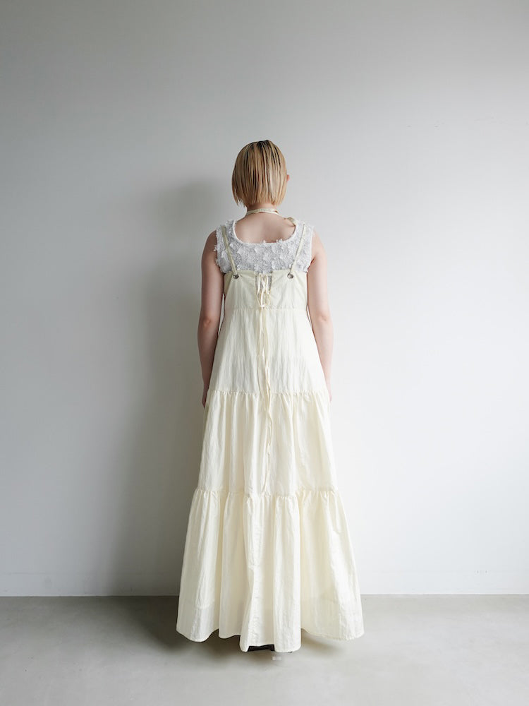 Eyelet Tiered Dress｜アイレットティアードドレス – MARTE