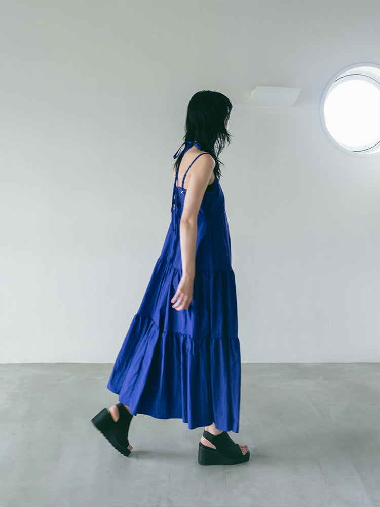 Eyelet Tiered Dress/アイレットティアードワンピース Eyelet Tiered Dress｜アイレットティアードドレス – MARTE