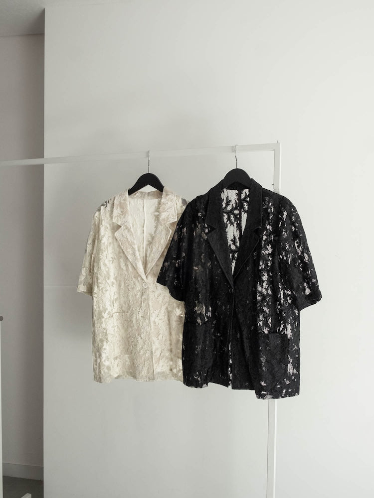 Leaf Lace Jacket｜リーフレースジャケット – MARTE