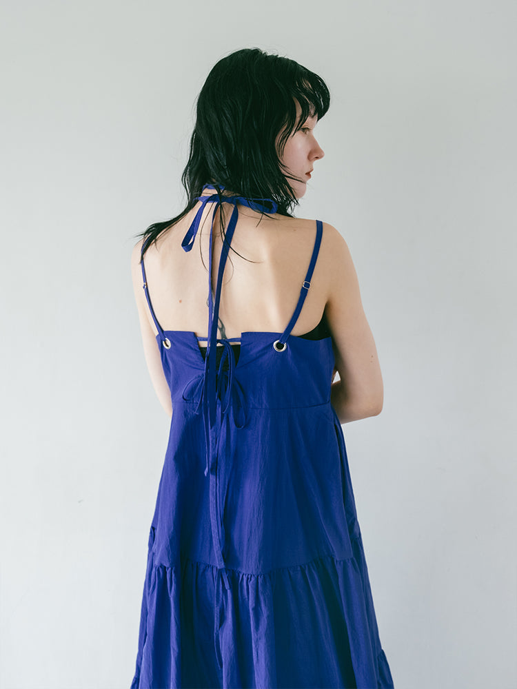 ワンピース sahara marte Eyelet Tiered Dress OP Eyelet Tiered Dress｜アイレットティアードドレス – MARTE