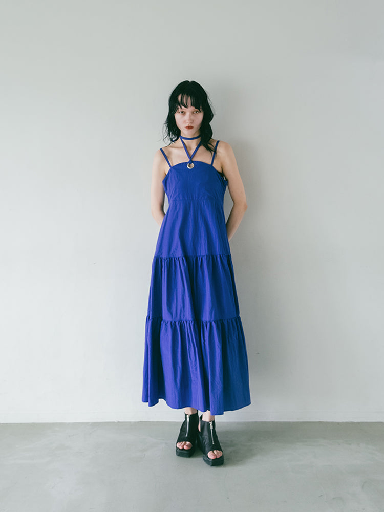 Eyelet Tiered Dress