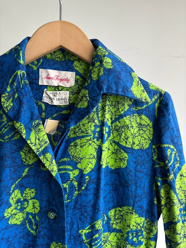 African Batik Long Dress