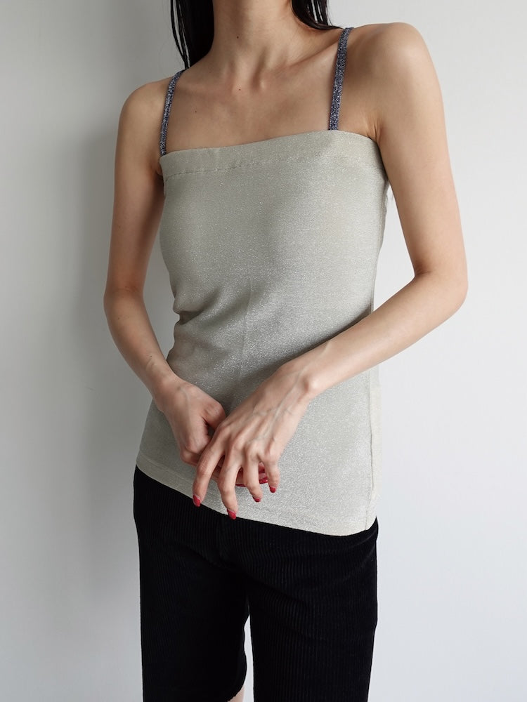 MARTE カップ付き デザインキャミソール Cut Out Design Camisole｜カットアウトデザインキャミソール