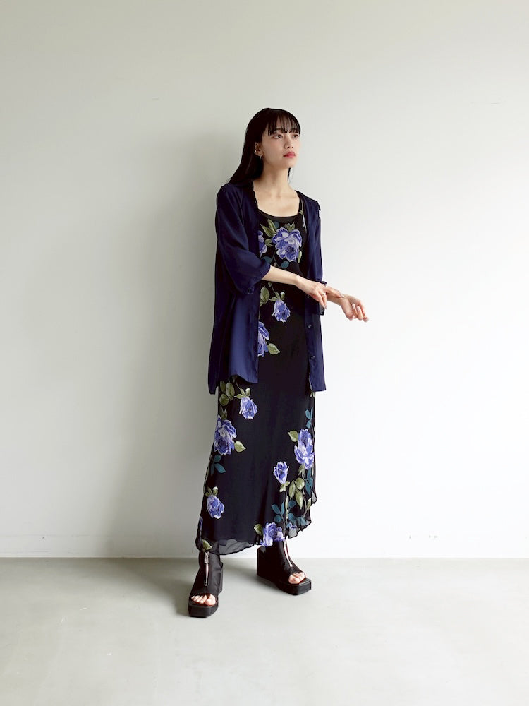 Back Cross Camisole Dress