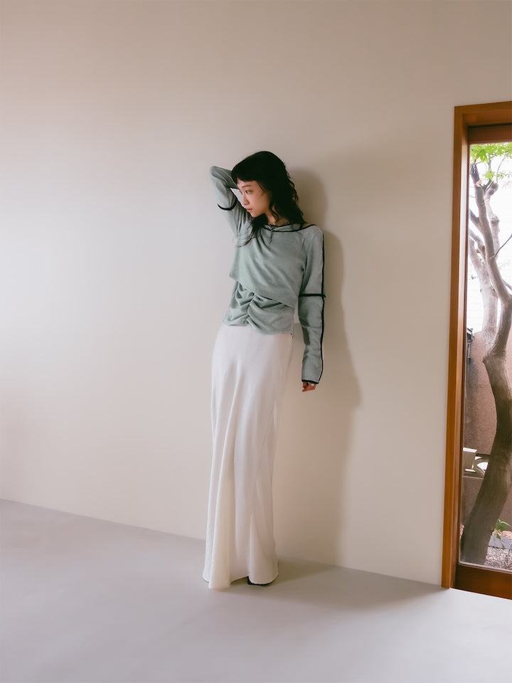 モデル身長：165cm / カラー：DustyGreen