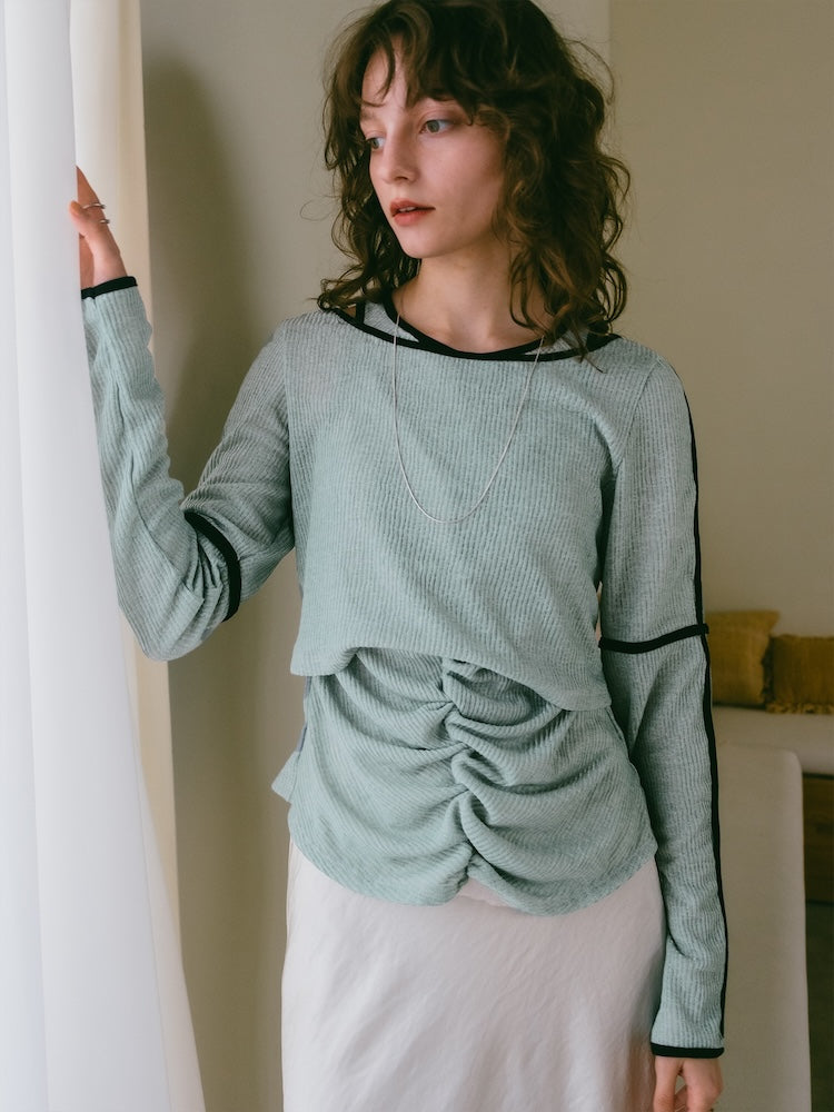 5月9日(金) 12:00販売開始】Multiway Piping Layered Top – MARTE