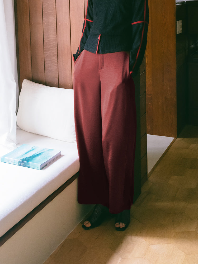 Silky Satin Pants