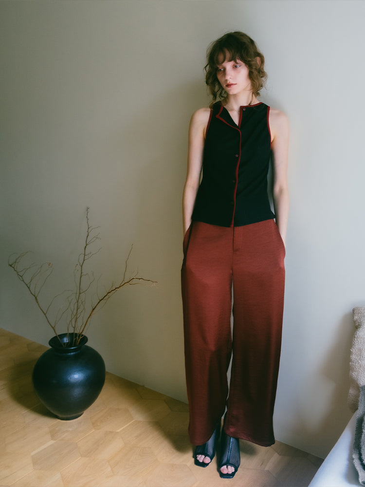 Silky Satin Pants