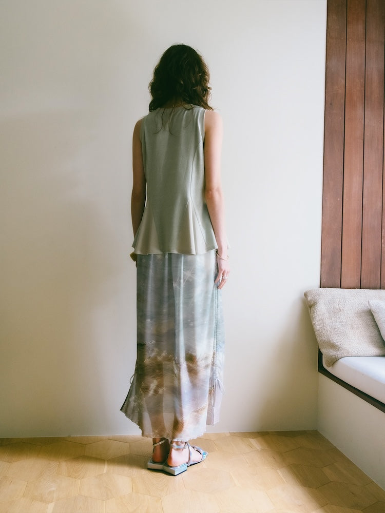 モデル身長：171cm / カラー：PaleGreen
