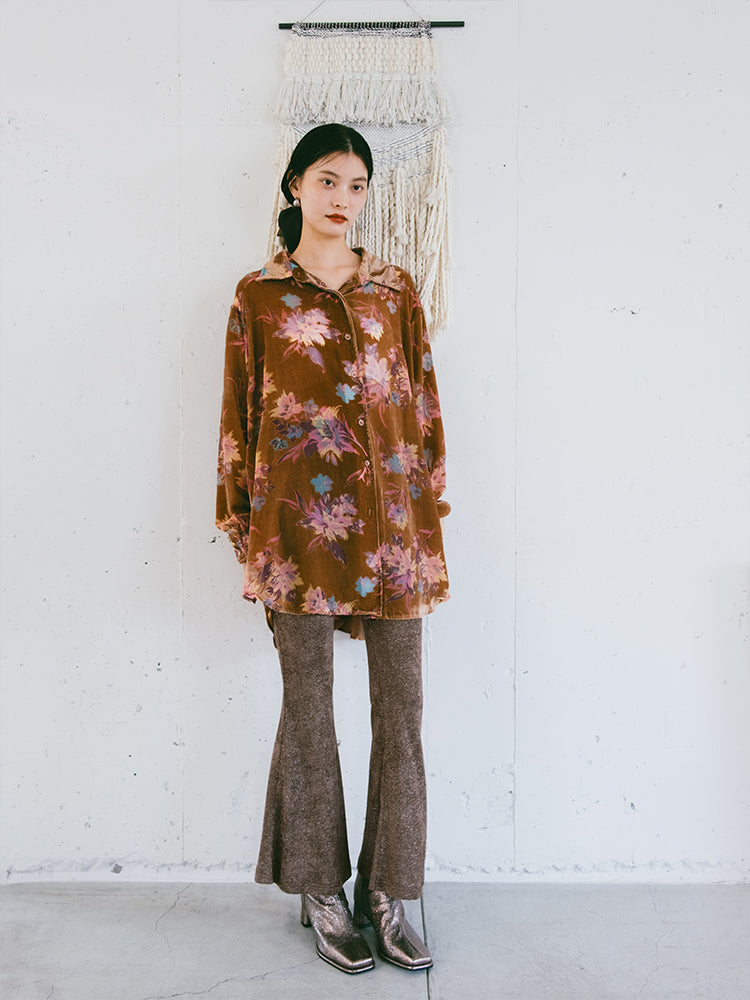 Velvet Over Shirt｜ベロアオーバーシャツ – MARTE