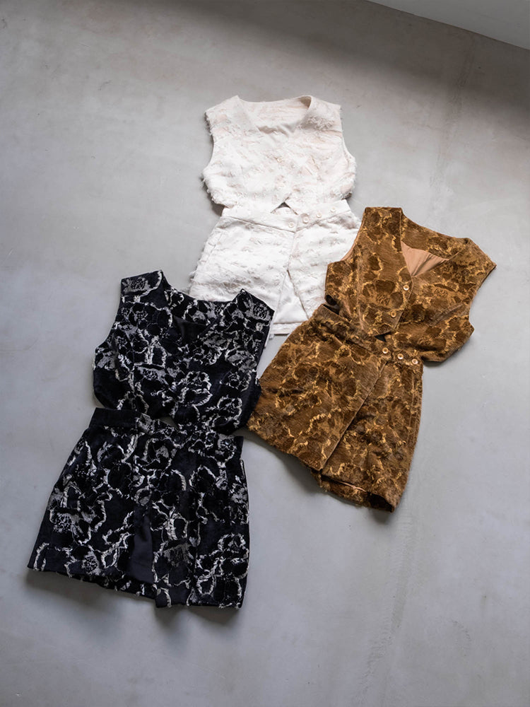 大人気 Multi MARTE – Vest Jacquard Way トップス