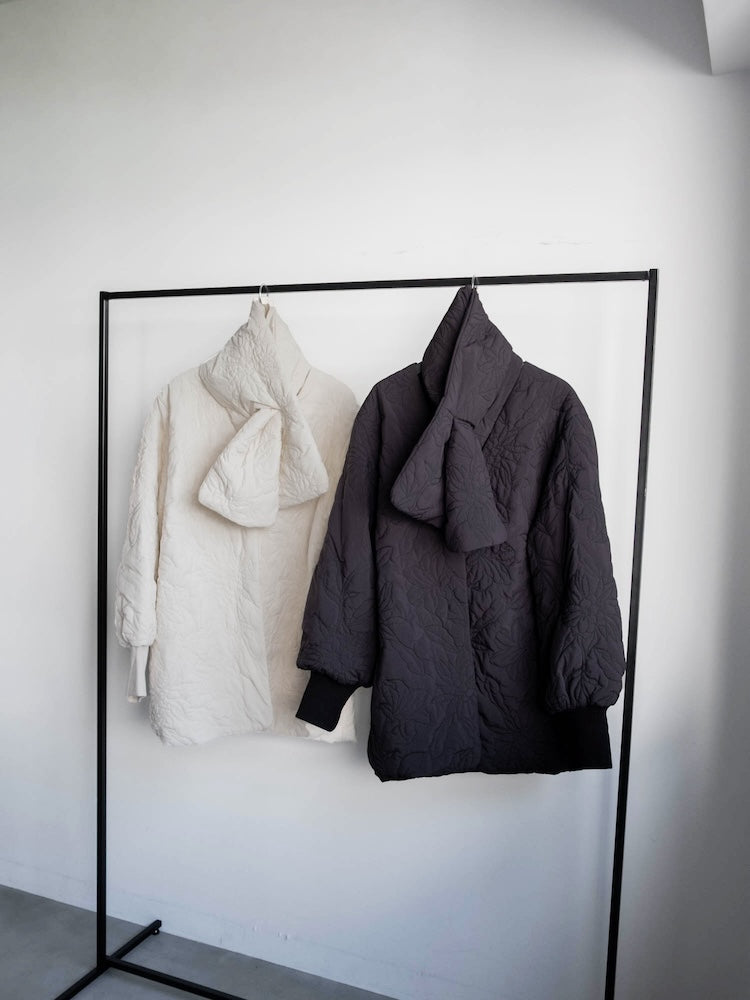 【9月18日(木) 12:00予約販売開始】Reversible Flower Quilting Coat