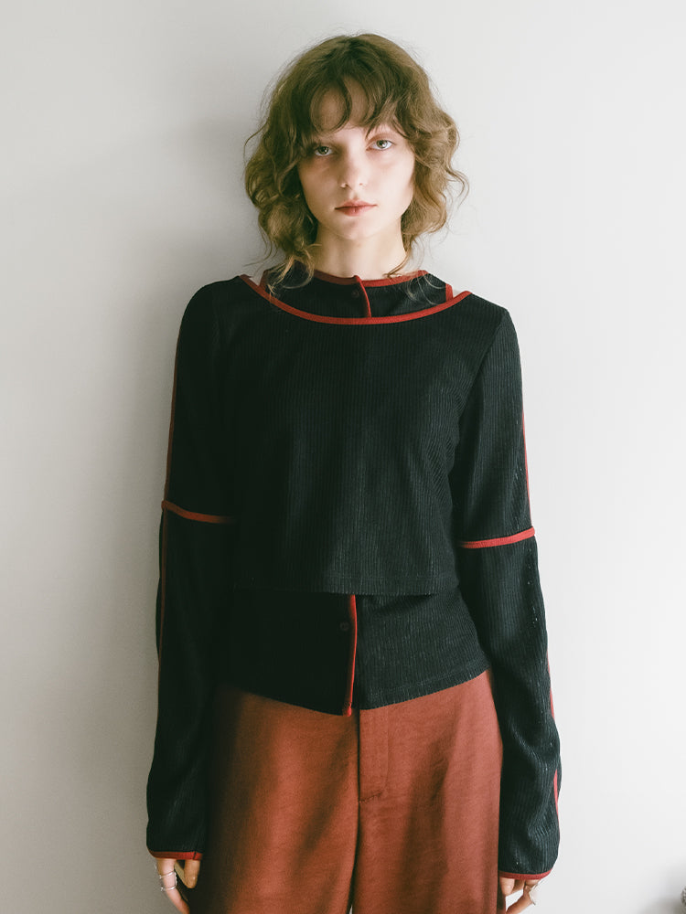 Multiway Piping Layered Top｜マルチウェイレイヤードトップス